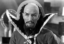 Inside, when the Captain leaves, I become "Ming The Merciless"; drunk with my new power.