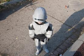 Robocop's kid was not allowed to watch the movie "Robocop."